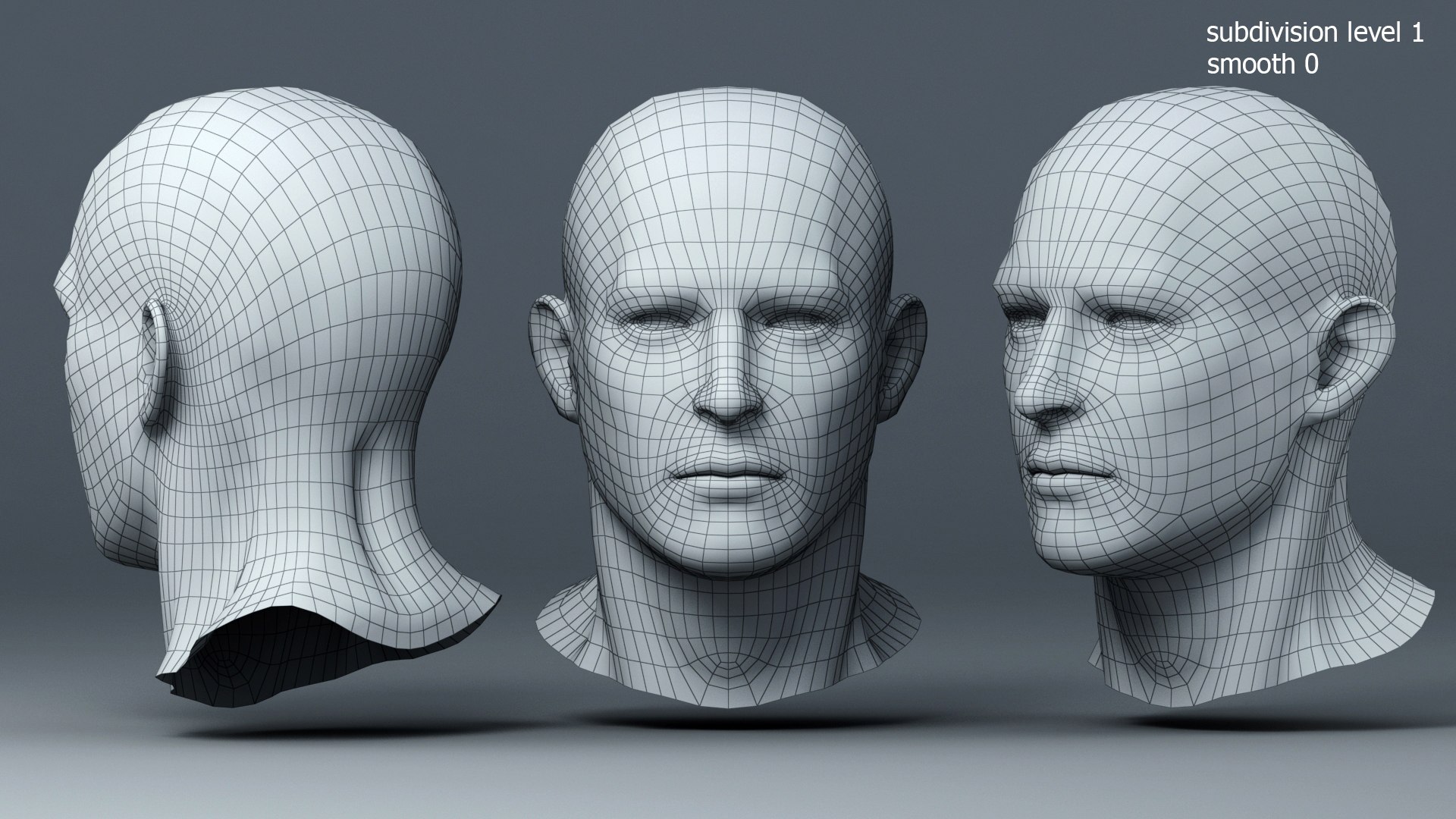 Male Head Model - TurboSquid 1244978