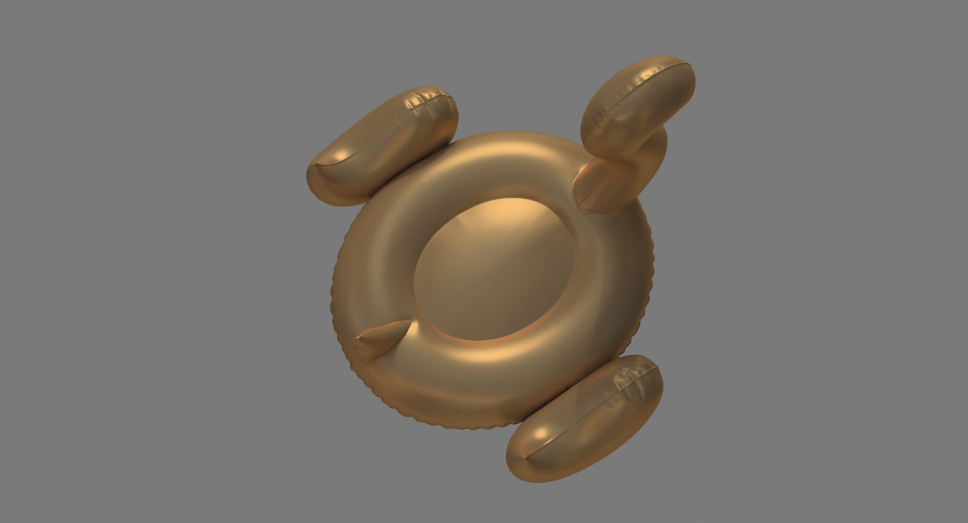Realistic float ring swan model - TurboSquid 1643444