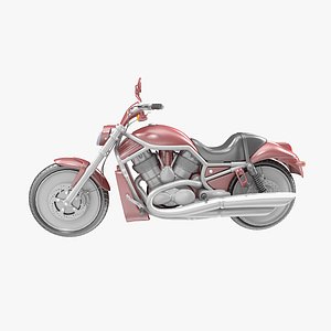 Motorcycle 3D Model