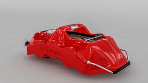 brembo brake caliper 3d model