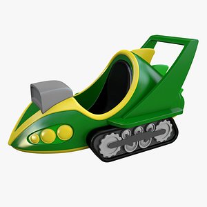 3D Toy Jet Car