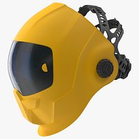 Professional Welding Helmet Auto Darkening Yellow