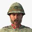 Steampunk-Soldat Rigged Animated Low-Poly