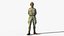 Steampunk-Soldat Rigged Animated Low-Poly