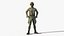 Steampunk-Soldat Rigged Animated Low-Poly