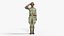 Steampunk-Soldat Rigged Animated Low-Poly