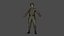 Steampunk-Soldat Rigged Animated Low-Poly