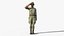 Steampunk-Soldat Rigged Animated Low-Poly