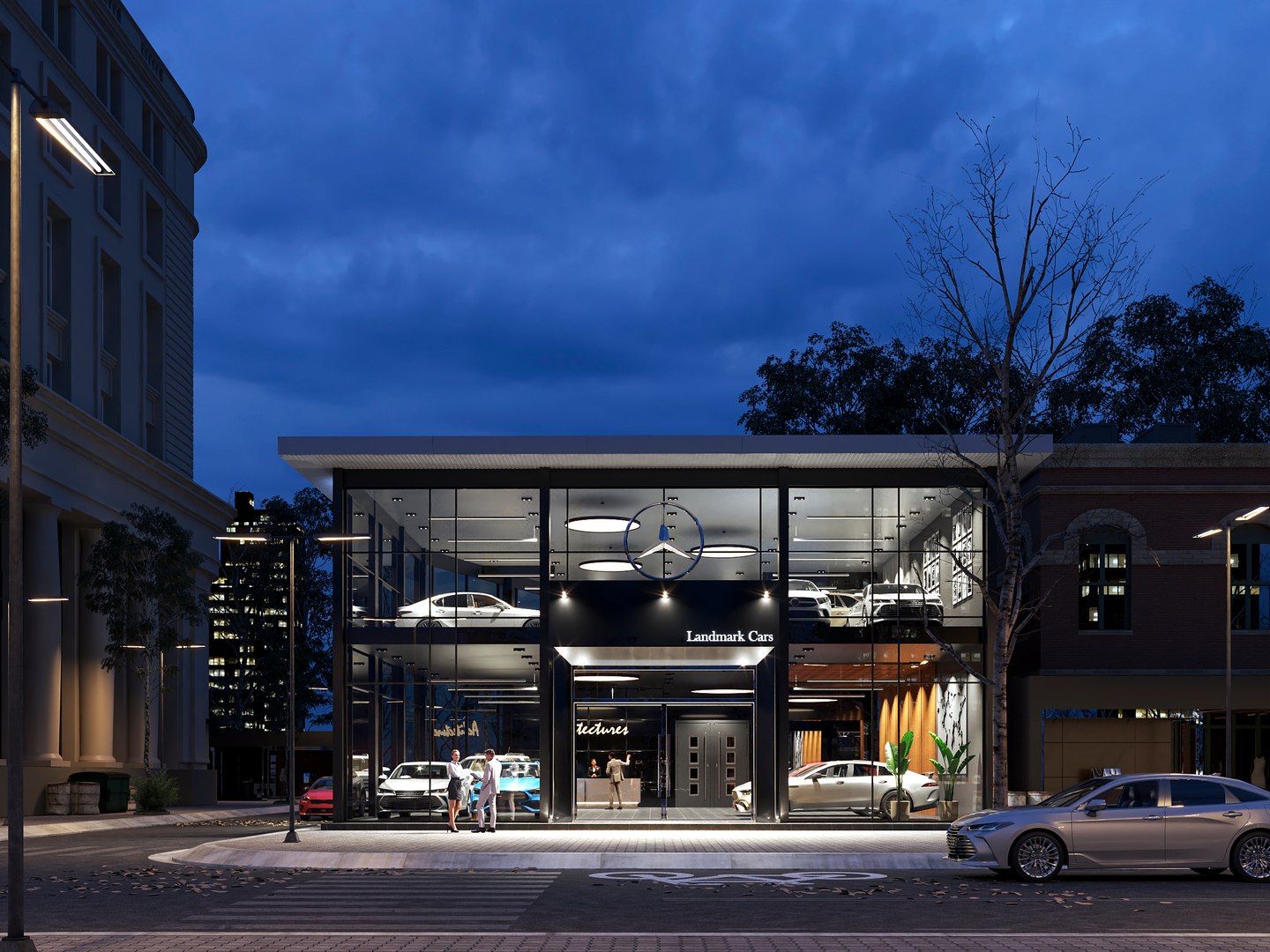 Exterior House - Night Scene 3D - Car showroom 3D model https://p.turbosquid.com/ts-thumb/7t/wW0pr3/NW/u1/jpg/1683275098/1920x1080/fit_q87/92cfaa33a5bd9d11fbf10c25c67f5e4f344dc5a4/u1.jpg
