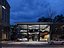 Exterior House - Night Scene 3D - Car showroom