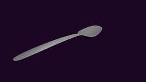 3D model spoon cuchara