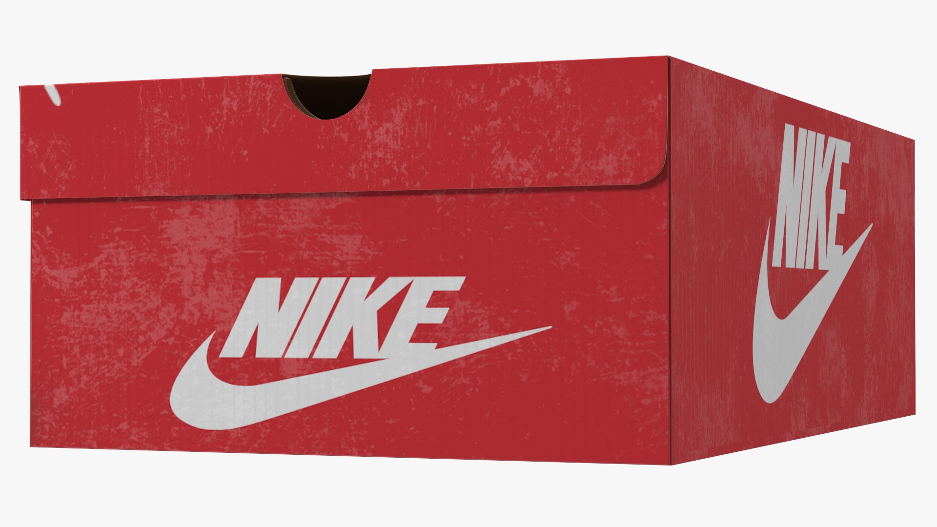 Nike Carton Shoe Box Closed 3D model - TurboSquid 2011345