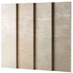 3D Brushed Limestone 04
