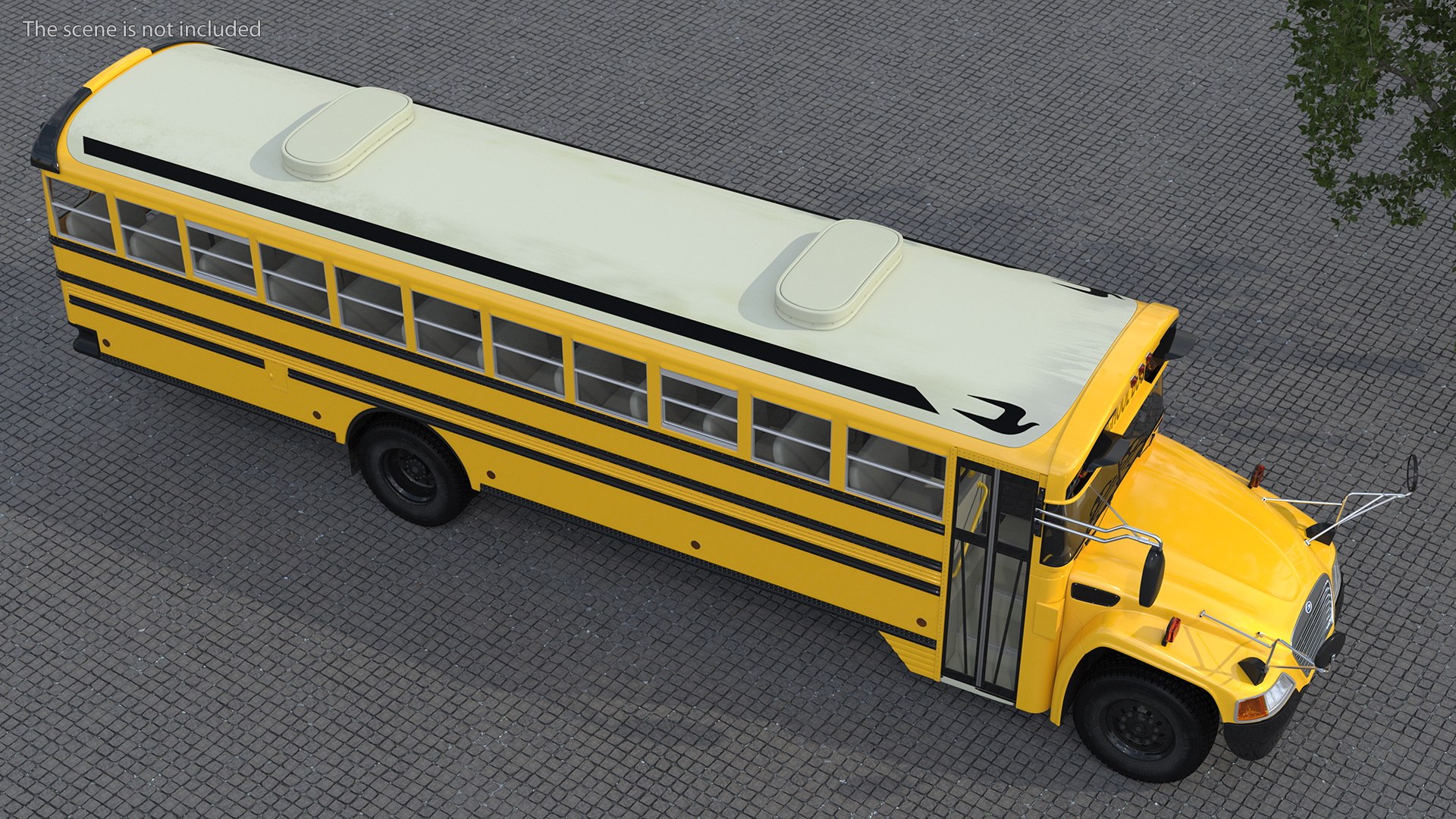 Blue Bird Vision School Bus Rigged 3D model - TurboSquid 1768855