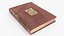 Old Book 01 Rigged and Animated
