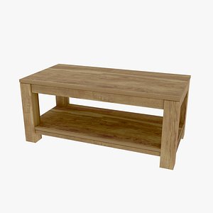 Modern Oak Coffee Table