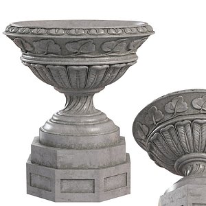 3D classic vase