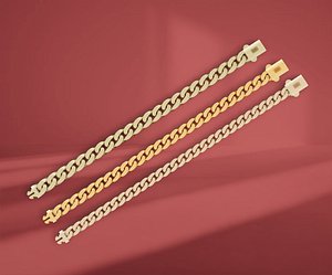 3D CUBAN LINK BRACELETS