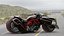 Motocicletta futuristica stilizzata di Terry