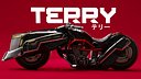 Stylized Futuristic Terry Motorcycle