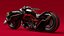 Motocicletta futuristica stilizzata di Terry