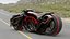 Motocicletta futuristica stilizzata di Terry