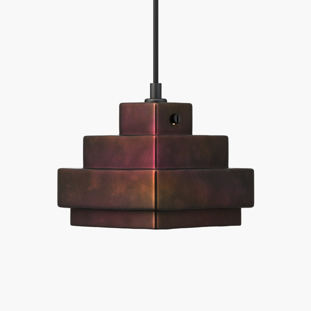 Lustre Square Light 1 3d Model