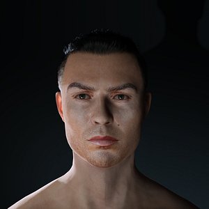 Cristiano Ronaldo Al Nassr Kit 3D Model