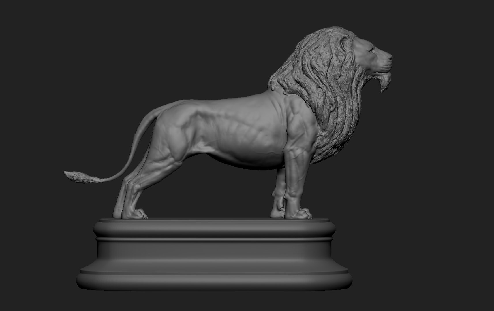 Lion Model - TurboSquid 2236204