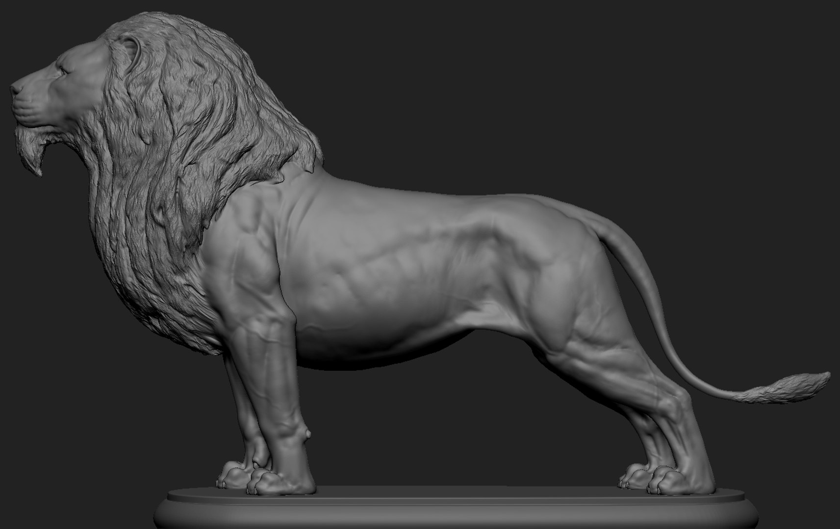 Lion Model - TurboSquid 2236204