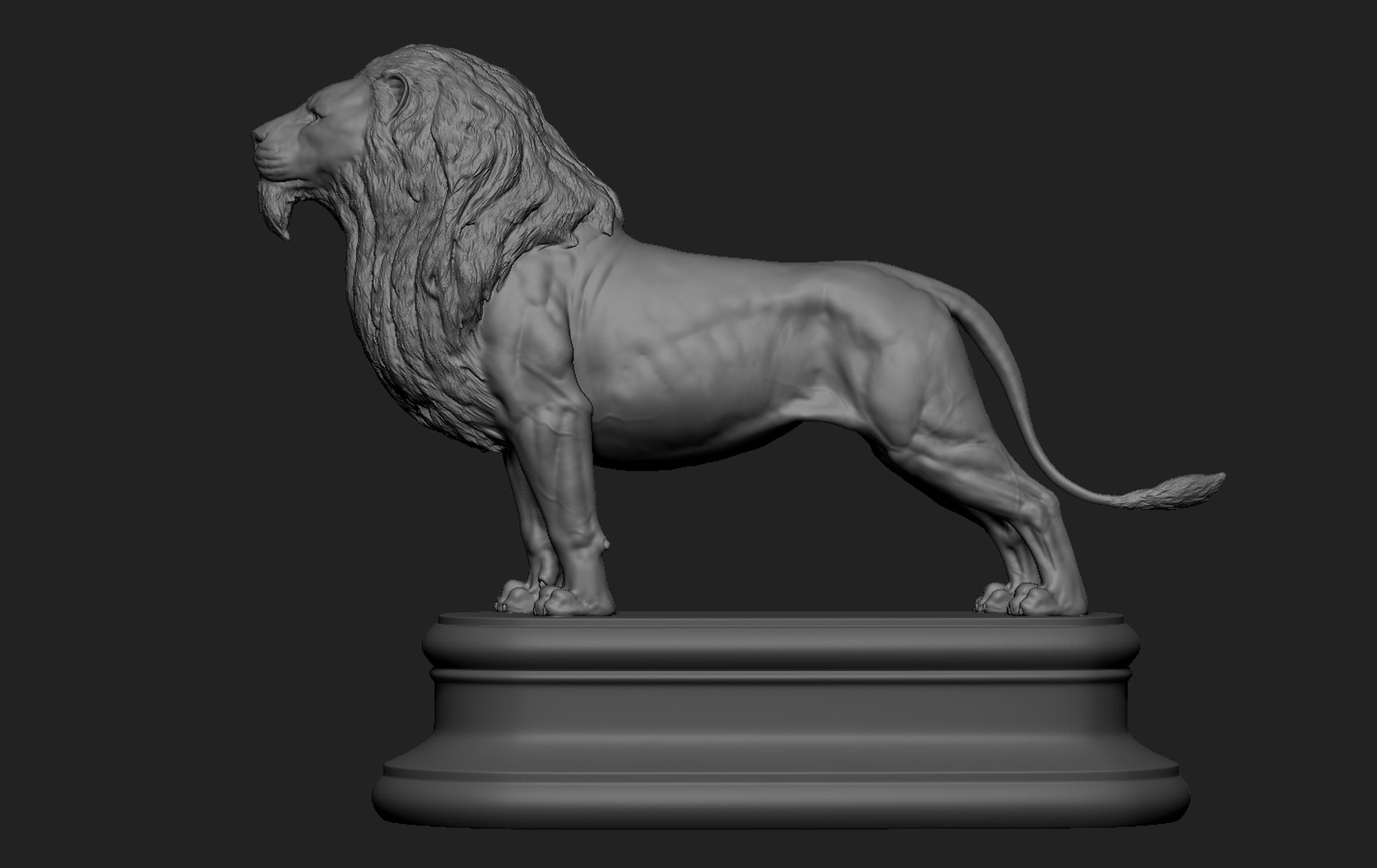 Lion Model - TurboSquid 2236204