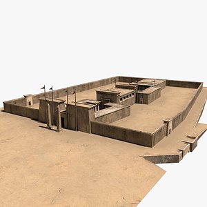 Luxor Temple Egypt model