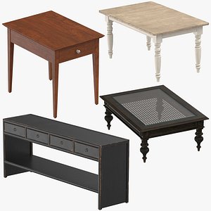 traditional tables 3D