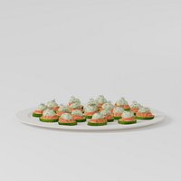Party Food Salmon Appetizer G29