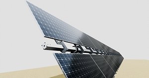 Solar Tracker Table 2x10x2-55-0-55 Degree