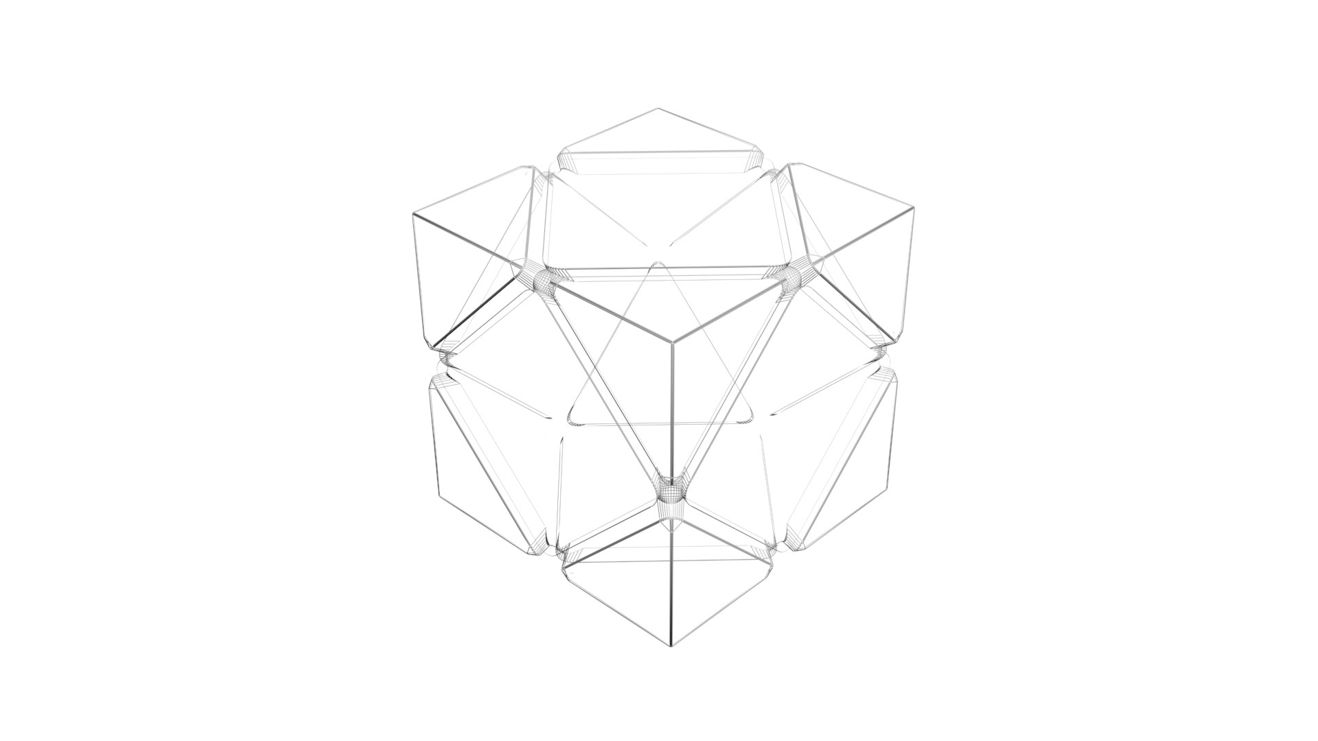 3D Skewb Puzzle Model - TurboSquid 1740249