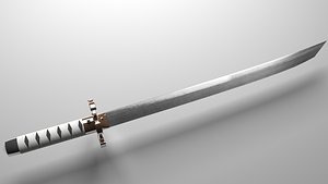 katana sword 3D model