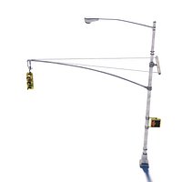 New York lamp and traffic light v11 3d Model