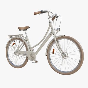 City bike retro 3D