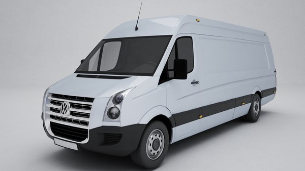 3D Модель Volkswagen Crafter Van - TurboSquid 1908919