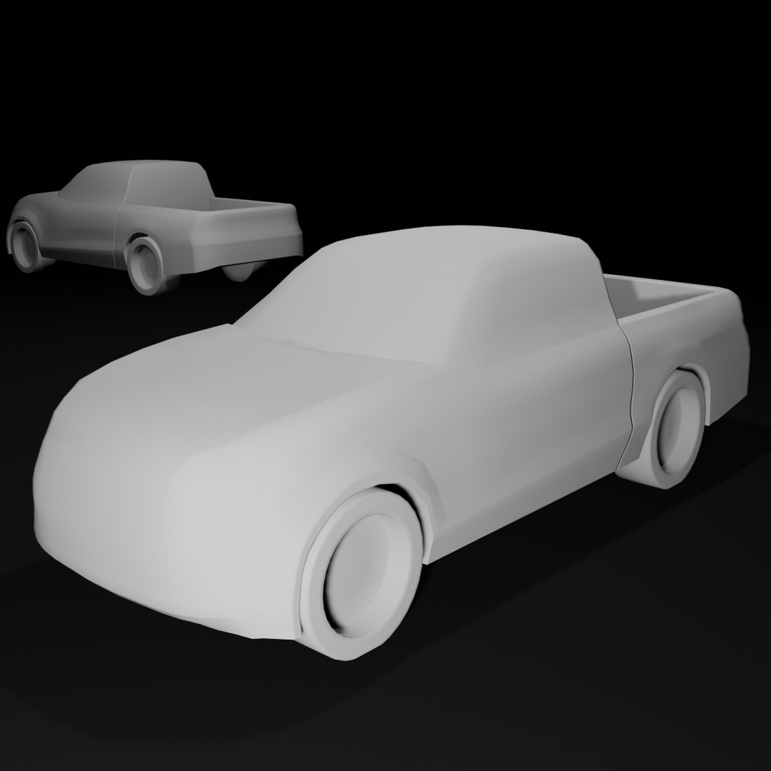 Car base 3D model TurboSquid 1623403