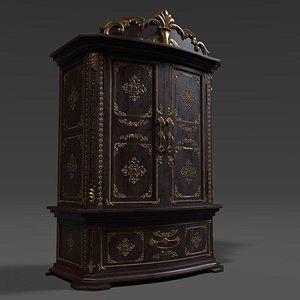 3D armoire french model
