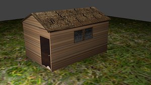 Wood House 3D