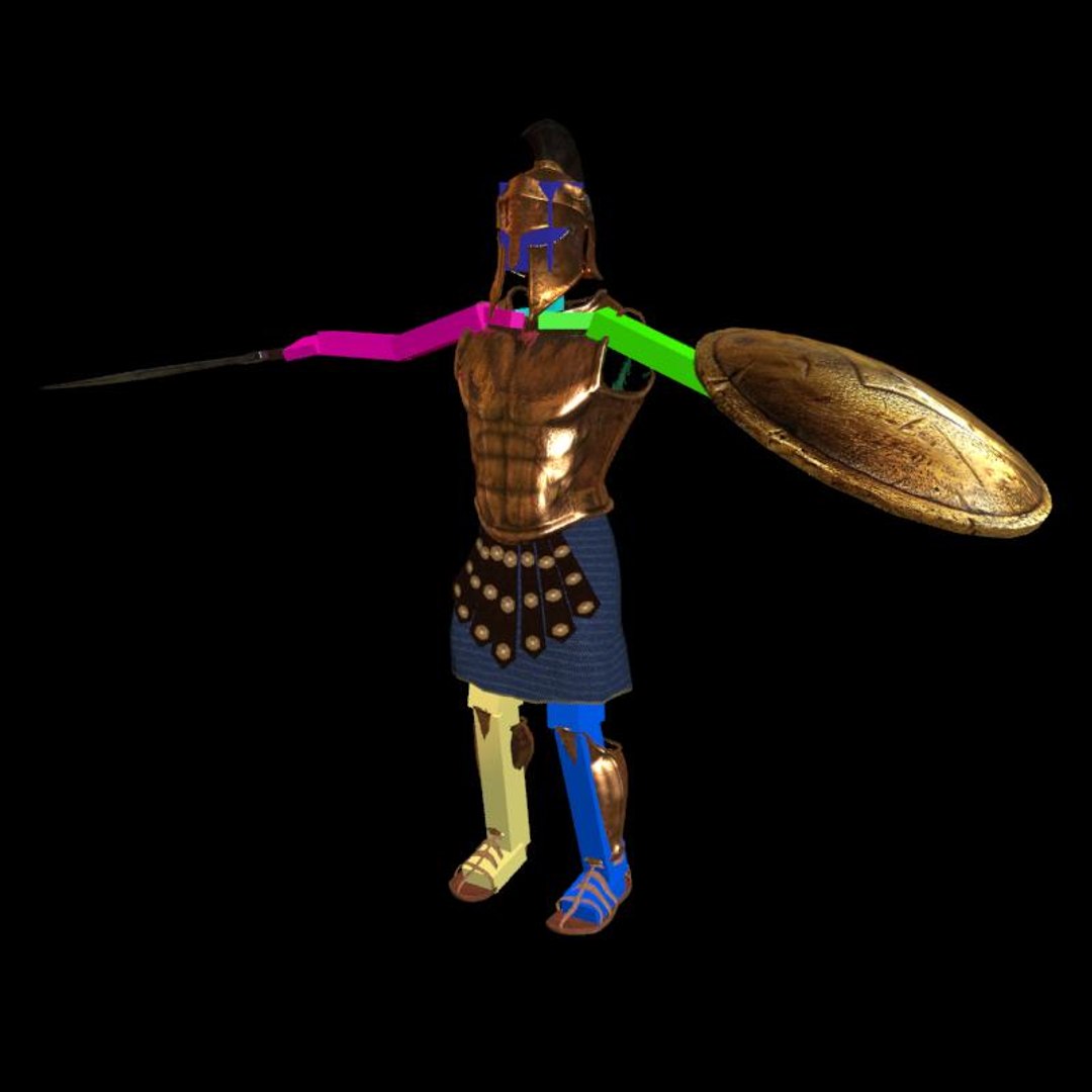 Armor spartan sparta model - TurboSquid 1221493
