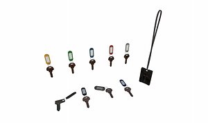 Keys Pack 3D model