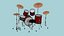 08 Drum Colors Collection - Conception d'instruments de musique de batterie