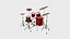 08 Drum Colors Collection - Conception d'instruments de musique de batterie