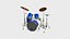 08 Drum Colors Collection - Conception d'instruments de musique de batterie