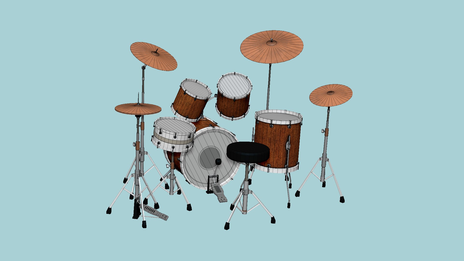 3D model 08 Drum Colors Collection - Drumming Music Instrument Design https://p.turbosquid.com/ts-thumb/7u/sHgpUW/FD/r4wire/png/1636727085/1920x1080/fit_q87/0874eb6452c66fd91c6a2cf0977c851f2817f6d9/r4wire.jpg