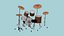 08 Drum Colors Collection - Conception d'instruments de musique de batterie